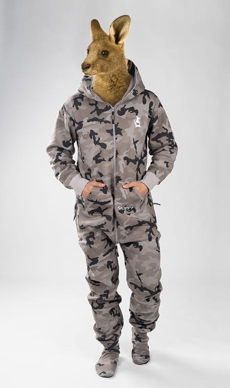 Dupačky camo grey