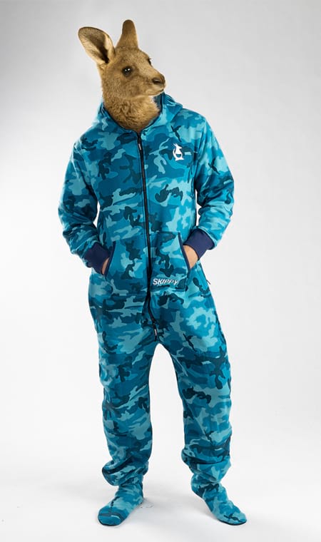 Dupačky camo blue